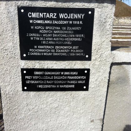 Chmielnik Cmentarz wojenny