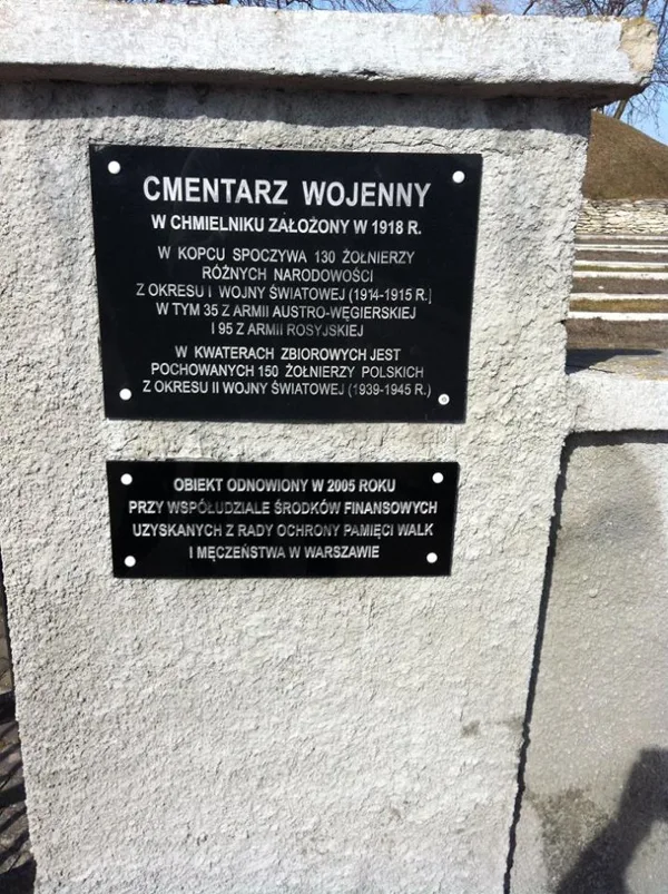 Chmielnik Cmentarz wojenny